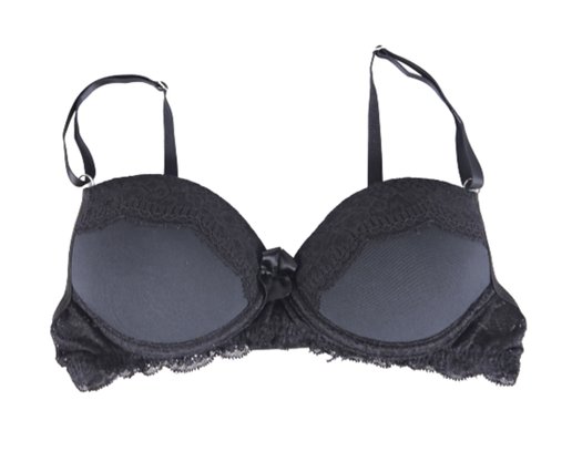 Conjunto Calcinha E Sutiã Detalhe Renda 2201106 Glamour Preto