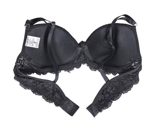 Conjunto Calcinha E Sutiã Detalhe Renda 2201106 Glamour Preto