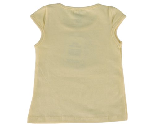Conjunto Curto Feminino Bebê Blusa E Shorts Estampa Cogumelo 665 Baby Couture Amarelo E Marinho