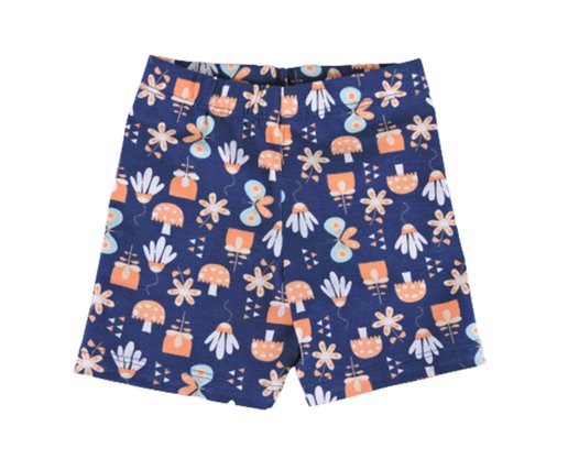 Conjunto Curto Feminino Infantil Regata E Shorts 675 Baby Couture Amarelo E Marinho