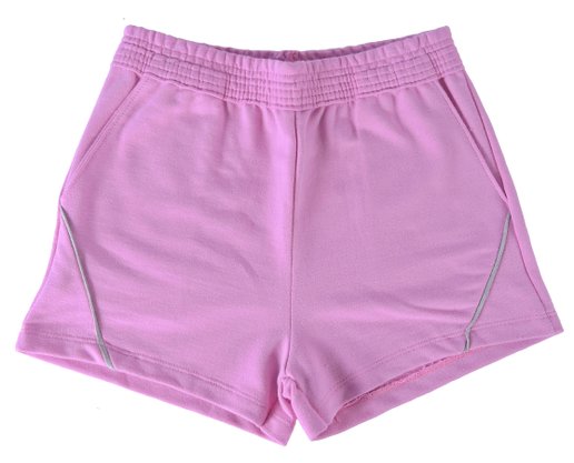 Conjunto Curto Feminino Juvenil Liso 35648 Young Class Rosa