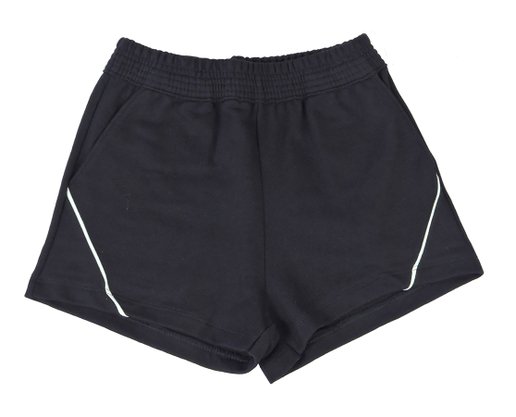 Conjunto Curto Feminino Juvenil 35648 Young Class Preto
