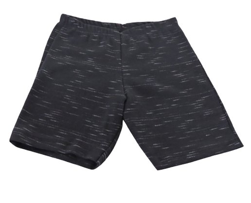 Conjunto Curto Masculino Infantil Com Estampa Dc Têxtil Azul e Preto