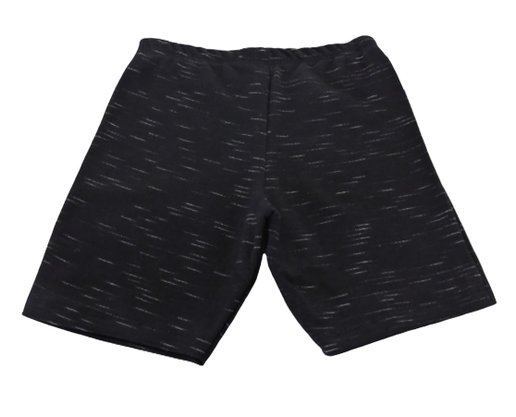 Conjunto Curto Masculino Infantil Com Estampa Dc Têxtil Azul e Preto