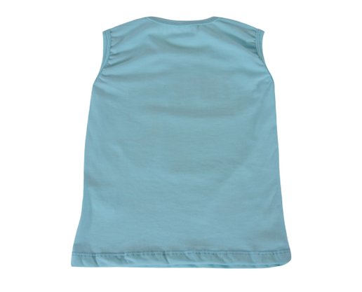 Conjunto Curto Masculino Infantil Com Estampa Dc Têxtil Azul e Preto