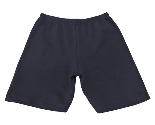 Conjunto Curto Masculino Infantil Com Estampa Dc Têxtil Cinza e Preto