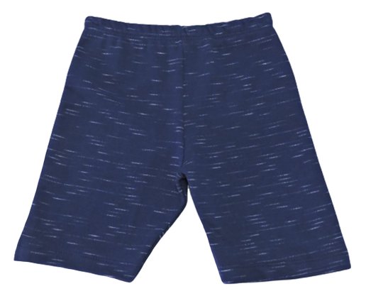 Conjunto Curto Masculino Infantil Com Estampa Dc Têxtil Mescla e Marinho