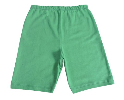 Conjunto Curto Masculino Infantil Com Estampa Dc Têxtil Mescla e Verde