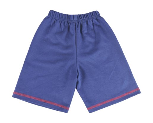 Conjunto Curto Masculino Infantil  Estampa Game Over 727 Tacadu Vermelho E Azul
