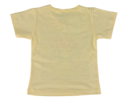 Conjunto Curto Unissex Infantil Com Estampa 725 Tacadu Amarelo e Azul