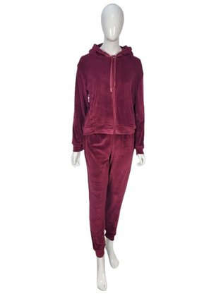 Agasalho de Plush Feminino Adulto CPF-600A Blue Bay Bordô