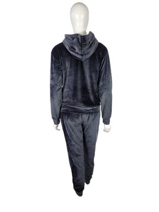 Agasalho de Plush Feminino Adulto CPF-600A Blue Bay Preto