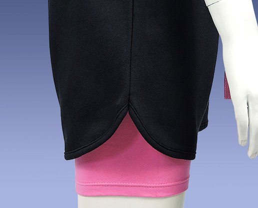 Conjunto Feminino Juvenil 10-16 109990 Kyly Cinza e Preto