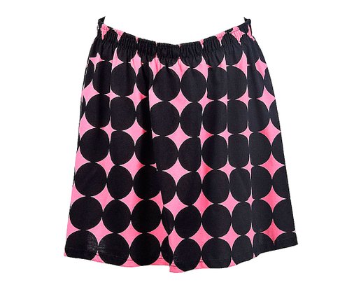 Conjunto Feminino Juvenil 10-16 Regata-Saia 110046 Kyly Cinza e Rosa