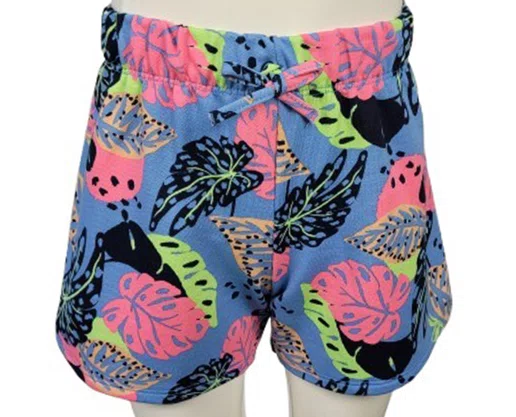 Conjunto Feminino Juvenil 12/16 Tropical 1000130348 Malwee Azul