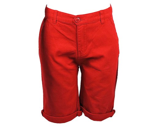 Conjunto De Camiseta e Bermuda Masculino Infantil  4-8  10312720 Marisol Marinho e Vermelho