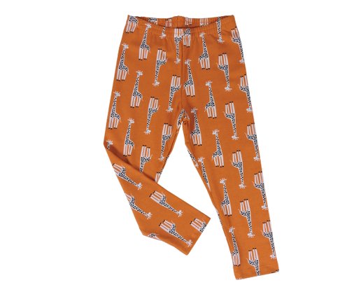 Conjunto Longo Feminino Infantil 1-3 Blusa E Legging Detalhe Girafa E Love 207651 Kyly Marinho E Mostarda