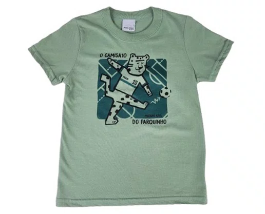 Conjunto Masculino Infantil 1/3  Parquinho 1000130290 Malwee Verde