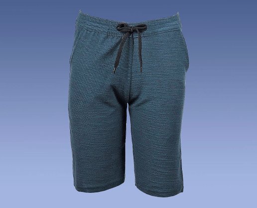 Conjunto Masculino Juvenil 10-16 Camiseta Bermuda 10312749 Marisol Creme e Cinza