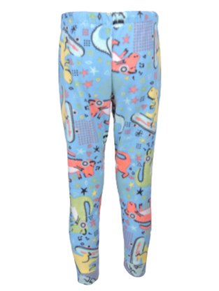 Conjunto Soft C/ Capuz Estampado Masculino Juvenil 849 Tacadu Azul Claro