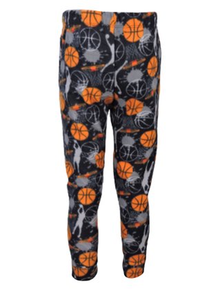Conjunto Soft C/ Capuz Estampado Masculino Juvenil 849 Tacadu Preto e Laranja