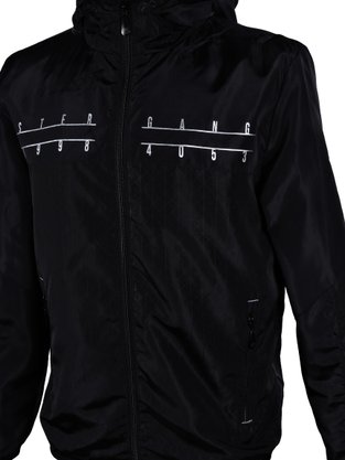 Corta Vento Masculino Adulto Detalhe Logomarca 16.56.0030 Gangster Preto G