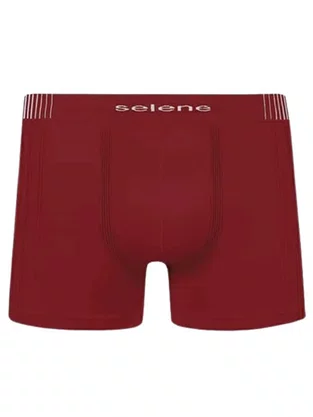 Cueca Boxer Sem Costura 11070 Selene Bordô