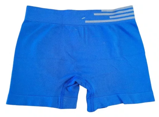 Cueca Boxer Infantil  Microfibra Sem Costura 00132  Lupo Azul Nautico