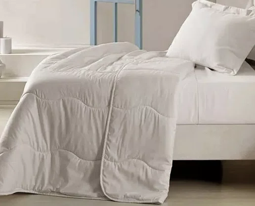 Edredom Casal Dupla Face 210X240 Leve Verano Altenburg Bege Delavé