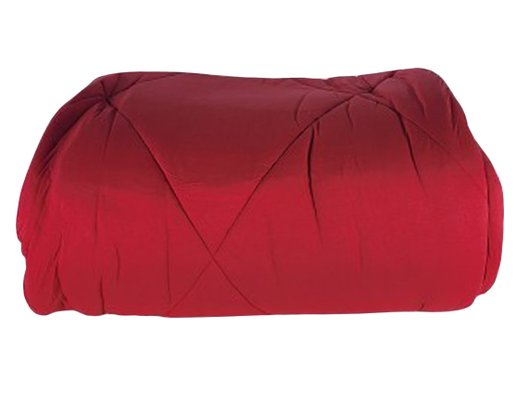 Edredom King Meia Malha Liso 2,50M X 2,80M 48311 La Dotta Vermelho