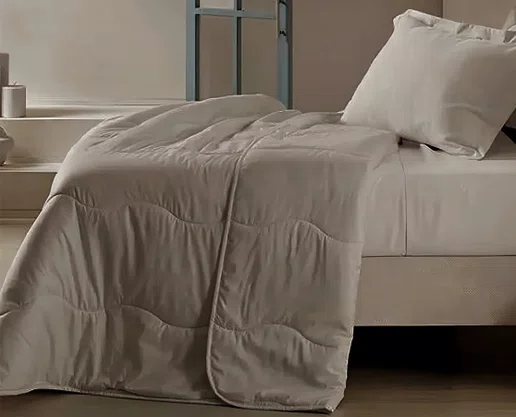 Edredom Queen Dupla Face 260X240 Leve Verano Altenburg Champagne