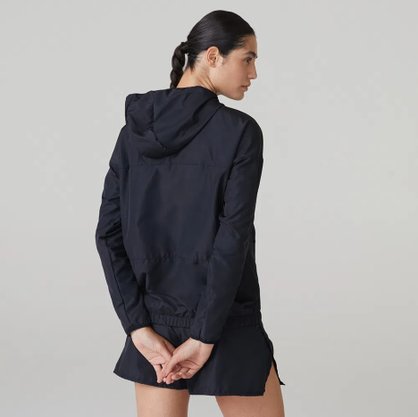 Jaqueta Com Capuz Feminina Adulto Geo Block Hoodie F12AT137 Fila Preto