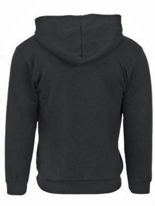 Jaqueta De Moletom C/ Capuz Masculino Infantil Analê Preto e Amarelo