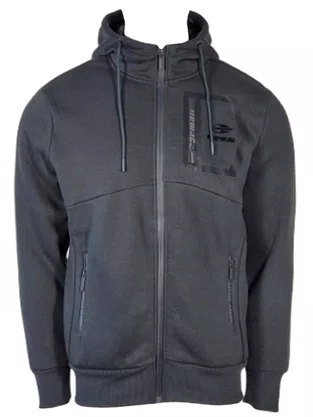 Jaqueta De Moletom Com Capuz Masculina Adulto 57372 Mormaii Grafite