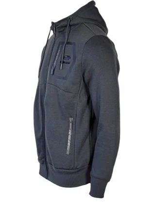 Jaqueta De Moletom Com Capuz Masculina Adulto 57372 Mormaii Grafite