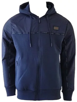 Jaqueta De Moletom Com Capuz Masculina Adulto 57382 Mormaii Marinho