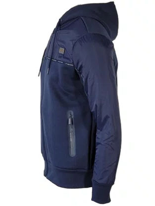Jaqueta De Moletom Com Capuz Masculina Adulto 57382 Mormaii Marinho