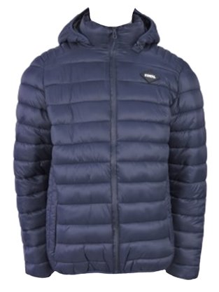 Jaqueta De Nylon Masculina Adulto Com Capuz 29327 Fatal Marinho