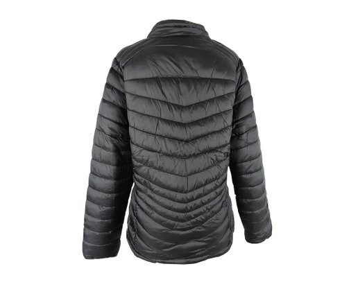 Jaqueta Feminina Adulto  Nylon Tamanho Especial Detalhe  Ziper e Bolso BBLJ733 Proxy  Preto