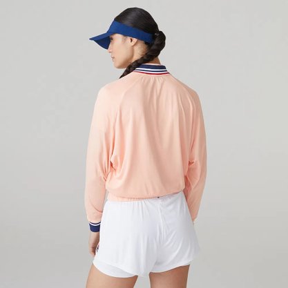 Jaqueta Feminina Adulto Uv FPS 50+  Line F12TN00181 Fila Laranja Pastel
