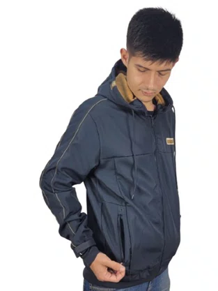 Jaqueta Masculina Adulto Microfibra Soft 16.01.0543 Gangster Marinho
