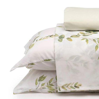 Jogo De Cama Casal 03 Peças Full Ambar 1,38X1,88 Dohler Jardino