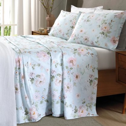 Jogo De Cama Casal 03 Peças Full Ambar 1,38X1,88 Dohler Tifanny