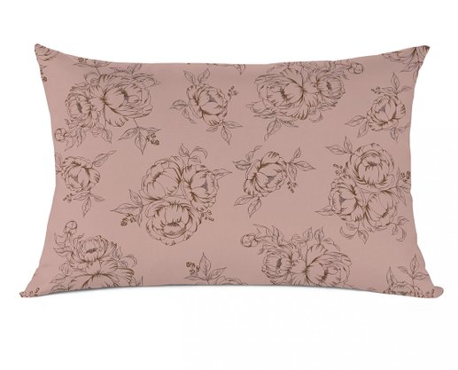 Jogo De Cama Casal 04 Peças Estampado 2,00 X 2,20 Crystal Teka Rose