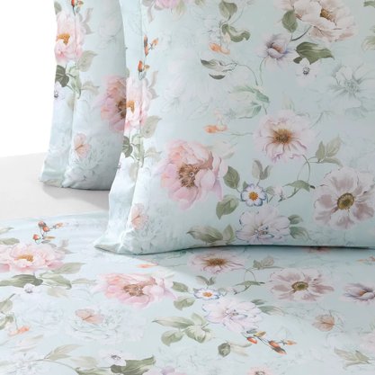 Jogo De Cama Casal 04 Peças Full Ambar 2,20 X 2,50 Dohler Tifanny