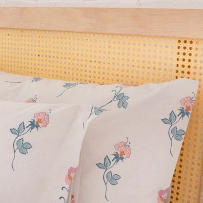 Jogo De Cama Duplo Casal Percal 180 Fios Total Mix Artex Bethania