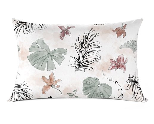 Jogo De Cama King 04 Peças 150 Fios Estampado Diamante Teka Tropical