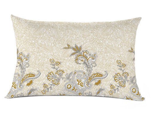 Jogo De Cama Queen 04 Peças 150 Fios Estampado Diamante Teka Dunas