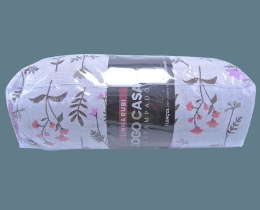 Jogo De Cama Rubi Casal 03 Peças Estampado 32044 SBX Rose