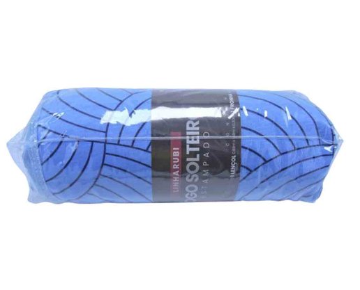 Jogo De Cama Rubi Solteiro 02 Peças Estampado 32043 SBX Azul